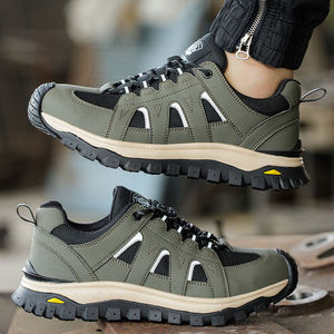 Zapatos de Trabajo con Punta de Acero de Alta Calidad OLICOM, Antideslizantes, Anti-Impactos, Resistentes a Pinchazos, Zapatos de Seguridad, Zapatos Cómodos para Senderismo, Botas de Trabajo - Product Image 6