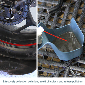 VTT vélo moto chaîne <span class=keywords><strong>nettoyage</strong></span> huile boîte de stockage résoudre les déchets huile Pollution vélo chaîne <span class=keywords><strong>nettoyage</strong></span> huile anti-éclaboussures outil de réparation - Product Image 6