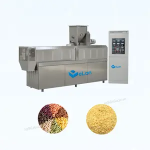 Máquina de fabricación de cereales, equipo industrial para desayuno de fábrica, copos de maíz, avena instantánea