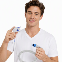 Compatible avec Medica D Logicare Series 2000/Sinohero, capteur de SpO2 à pince pour doigt adulte, sonde SpO2 à 9 broches pour usage hospitalier