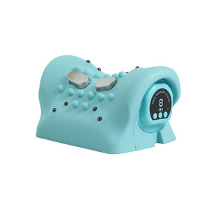 Almohada de cuello de tracción Cervical <span class=keywords><strong>Shiatsu</strong></span> de alta calidad, masajeador de cuello y hombros para aliviar el dolor, <span class=keywords><strong>Camilla</strong></span> De cuello calentada inalámbrica - Product Image 1