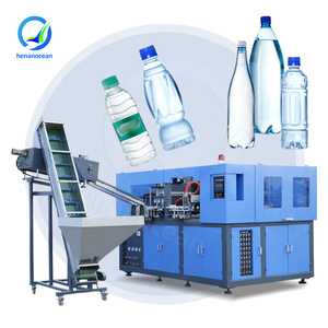 Machine de soufflage de bouteilles d'eau en <span class=keywords><strong>plastique</strong></span> OCEAN à 4 cavités haute vitesse pour le moulage par étirage-soufflage de bouteilles PET - Prix - Product Image 1