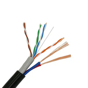 Câble d'<span class=keywords><strong>alimentation</strong></span> Offre Spéciale système de moniteur de caméra fil d'<span class=keywords><strong>alimentation</strong></span> moniteur <span class=keywords><strong>Internet</strong></span> Structure torsadée Cat5e 4 paires 2c câble d'<span class=keywords><strong>alimentation</strong></span> pour CCTV - Product Image 2