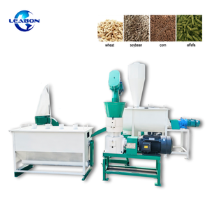 Granulateur complet d'alfalfa, moulin à granulés de maïs en poudre, petite usine de fabrication d'aliments pour volailles - Product Image 2