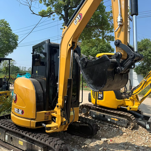 Miniexcavadora de oruga usada de 3 toneladas cat303.5 e CR, excavadora sobre orugas Caterpillar 303.5E CR 303, miniexcavadora de construcción - Product Image 1