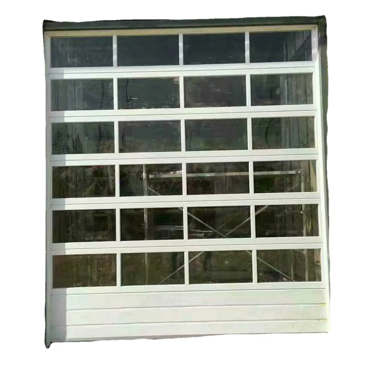 Overhead Door With Spring Break Safety Device,Transparent Sectional Door