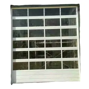 Overhead Door With Spring Break Safety Device Transparent Sectional Door