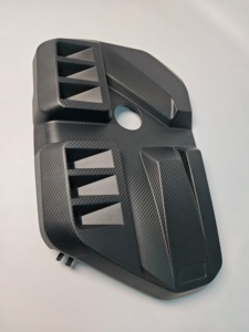 G8X S58用 新型ドライカーボンファイバー製交換用エンジンフード（ホワイト） - Product Image 3