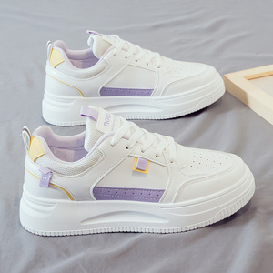 Zapatillas de Moda para Mujer, Diseño de Marca, Blancas, de Lujo, Nueva Colección 2025, PU - Product Image 4