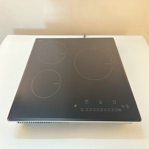 Placa de Cocina Eléctrica Empotrable de 3 Quemadores, 220V, Superficie Lisa, con Temporizador y Seguridad para Niños - Product Image 6