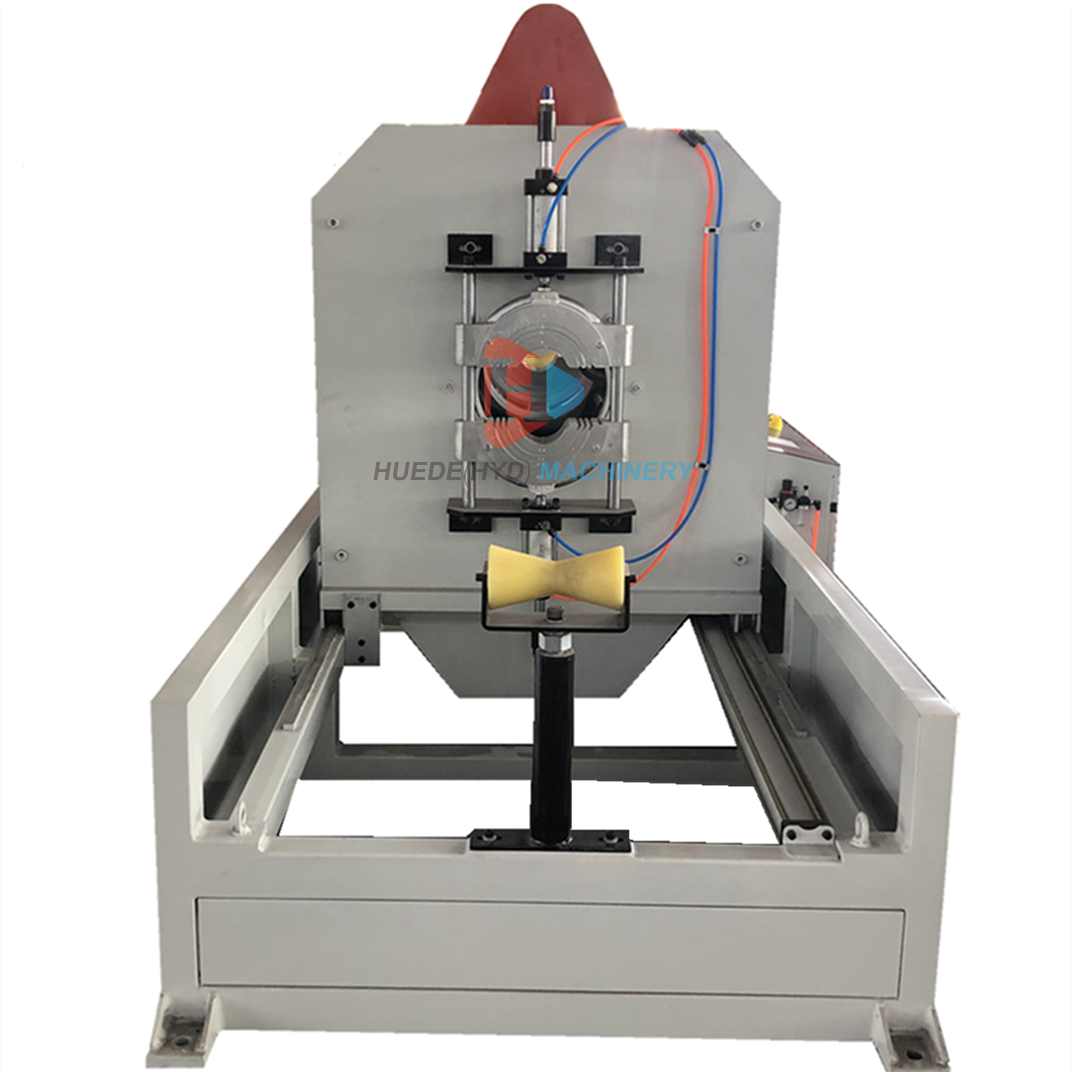 Машина для резки труб из ПВХ, ПЭ, ПП, без пыли