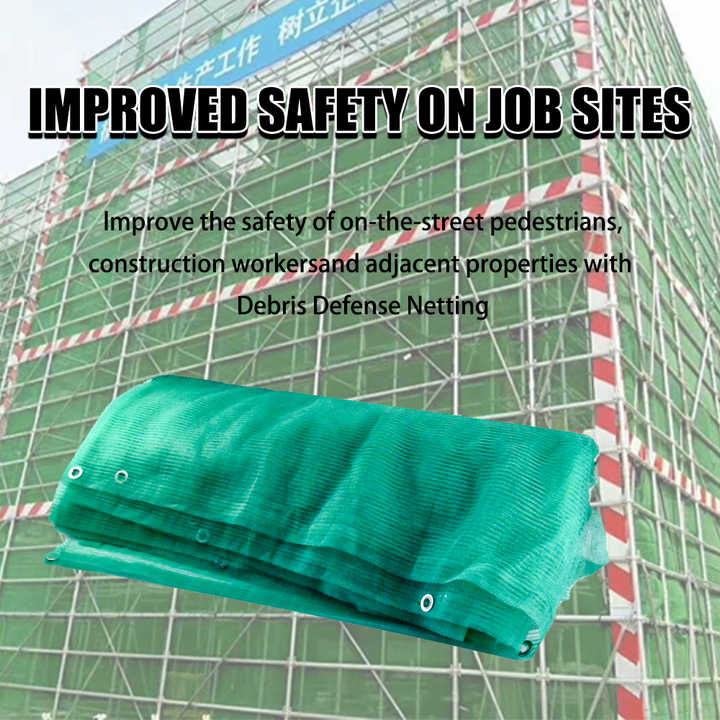 Hot Sale Factory Direct Scaffold Netting Manufacturer Debris Fence Netting for Building