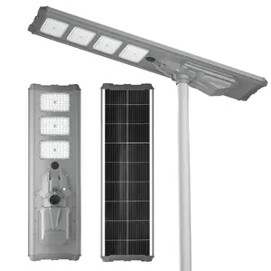 Luz solar europeia de alta potência Ip65 para tribunal 4000LM luz de rua solar LED