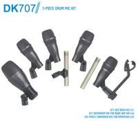 Kit de microphone à tambour 7 pièces