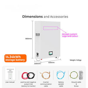 แบตเตอรี่เทสล่า 15 กิโลวัตต์ชั่วโมง <span class=keywords><strong>10</strong></span> กิโลวัตต์ชั่วโมง 5 กิโลวัตต์ 48 โวลต์ 280 แอมป์ชั่วโมง 200 แอมป์ชั่วโมง 100 แอมป์ชั่วโมง แบตเตอรี่ลิเธียมสำหรับเก็บพลังงานภายในบ้าน พาวเวอร์วอลล์ 48 โวลต์ แบตเตอรี่ Lifepo4 - Product Image 5