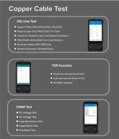 SENTER PDA S337 V7 Android 12, Probador VDSL, Probador XDSL, DMM, Probador de Fallas en Líneas de Cobre, OPM, VFL, IPTV, Analizador de Wifi SPEEDTEST