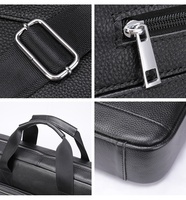 Maletín Impermeable para Portátil MKW2129 de 15.6 Pulgadas para Oficina, Negocios y Viajes, Cuero de Primera Calidad con Correa de Hombro Ajustable