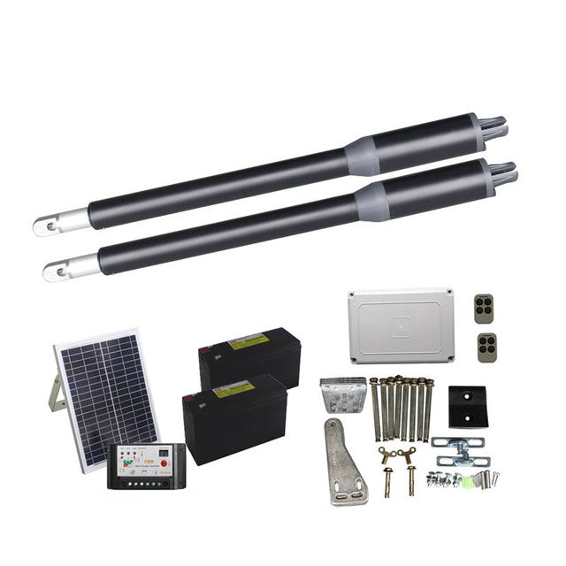 Swing Gate Opener Automatic Full Solar Power 150KG RS-G04 RISESAT