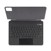Pabrik Drop Shipping Langsung untuk Xiaomi Poco Pad X1 / Pad 8 / 8 Pro Keyboard Nirkabel Magnetik Mengambang dengan Casing Tablet Kulit
