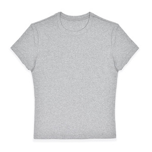 Camiseta Básica de Manga Corta para Mujer, 210 g/m², 65% Algodón, 35% Poliéster, Corte Ajustado - Product Image 3