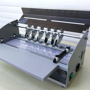 China Fabriek Elektrische Multi Functionele Papier Perforeren Rillen Machine H500