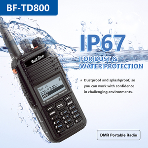 Radio bidirectionnelle numérique portable UHF BF-TD800, émetteur-récepteur AM FM DMR pour événements sportifs - Product Image 5
