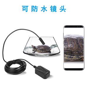 Industrial Endoscope 14mm 8X Zoom WiFi Camera With Phone Holder For Pipeline Building Inspection - Product Image 3