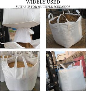 Heavy Duty FIBC Bulk Bag Jumbo Bag for Sand Gravel Cement and Industrial Packaging - Product Image 2