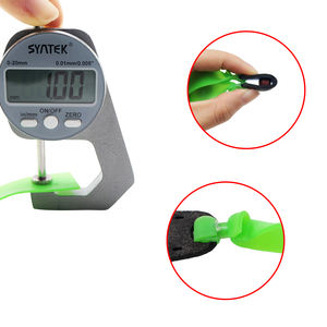 Tirachinas de látex de alta elasticidad de 0,75/1,0mm, banda de goma cónica plana 20-12/25-15 para tiro al aire libre, accesorios para tirachinas de <span class=keywords><strong>caza</strong></span> - Product Image 4