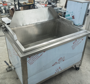 Thực Phẩm Tự Động <span class=keywords><strong>Frying</strong></span> Gas Liên Tục Frier Máy Khoai Tây Chiên Donut Điện Sâu Fryer Making <span class=keywords><strong>Machine</strong></span> - Product Image 2