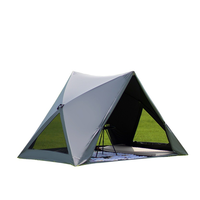 Tente de camping pliable à installation instantanée 1s, imperméable PU3000, abri solaire triangulaire occultant portable pour parc, plage, pique-nique - Vente en gros