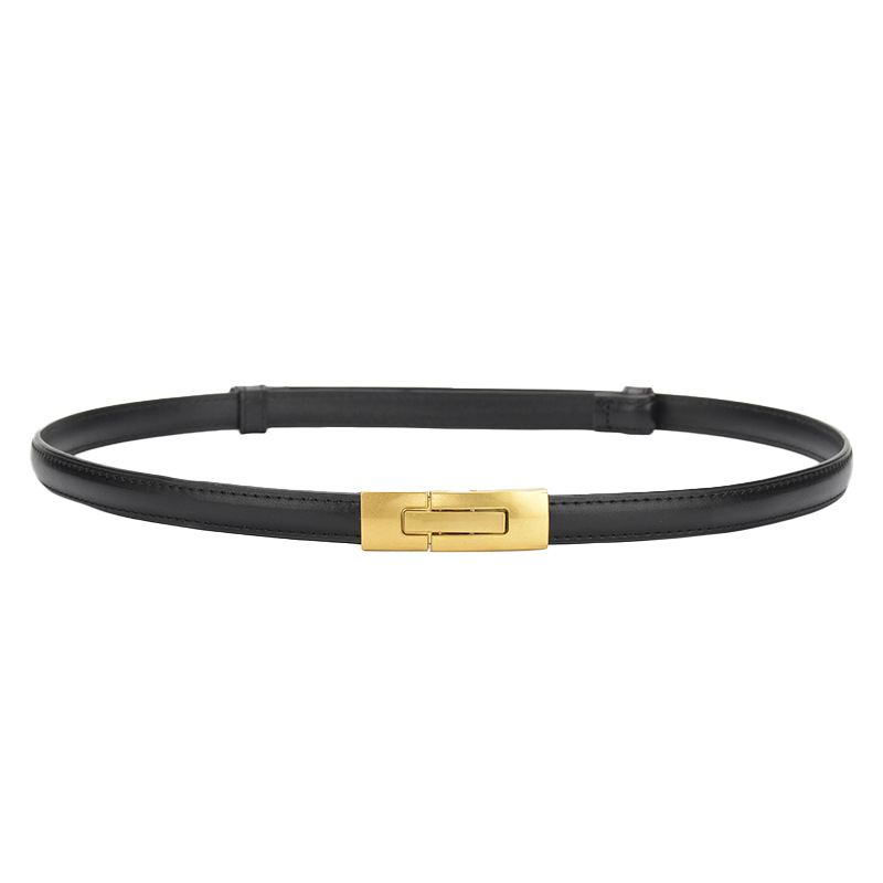 chinese dress ladies rgwtgkyh Womens Leather Belt Gold Bow Skinny Belt for Dresses Dress Jeans Ladies  Thin Waist Belt for Pants at Amazon Women's Clothing store main image 1