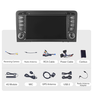 Radio de coche Android 12 8Core inalámbrico Carplay navegación automática GPS reproductor Multimedia estéreo para Audi <span class=keywords><strong>A3</strong></span> <span class=keywords><strong>8P</strong></span> <span class=keywords><strong>2003</strong></span> - 2012 - Product Image 6