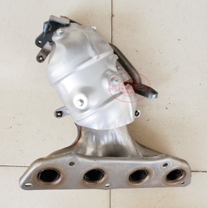 Colector de escape delantero de acero inoxidable YUEYANG de ajuste directo con convertidor catalítico para Nissan Kicks Euro V Gasolina, reemplazo 1 - Product Image 2
