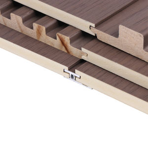 แผ่นผนังไม้ไผ่สีเดียวกัน ชุดเข้าชุด ติดตั้งง่าย ไร้รอยต่อ กันน้ำ สำหรับตกแต่งโรงแรม อพาร์ทเมนต์ ขายดี - Product Image 6