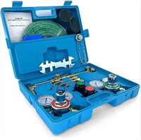 Kit de Soldadura y Corte con Oxígeno y Acetileno, Portátil, para Soldar Aluminio, con Regulador, Certificación CE ISO, OEM ODM, Juego de Herramientas de Soldadura