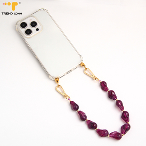 <span class=keywords><strong>Chaîne</strong></span> de <span class=keywords><strong>téléphone</strong></span> portable et cordon de sac en perles faites à la main en acrylique et jade, style mode 2026, <span class=keywords><strong>pour</strong></span> iPhone 15 16 17 - Product Image 4