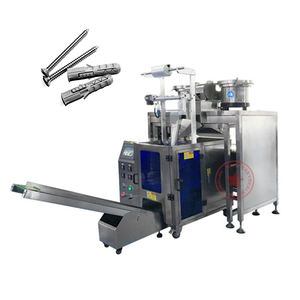 Machine d'emballage verticale automatique VFFS pour sacs en plastique avec 8 bols vibrants de comptage pour pièces de quincaillerie/vis/écrous/boulons - Product Image 4