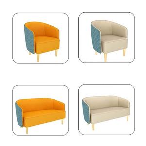 <span class=keywords><strong>Divano</strong></span> in Pelle di Lusso per Lobby di Hotel, Postazione Business, Moderno <span class=keywords><strong>Divano</strong></span> per Ricevimento e Negoziazione con <span class=keywords><strong>Tavolo</strong></span> e Sedie - Product Image 4