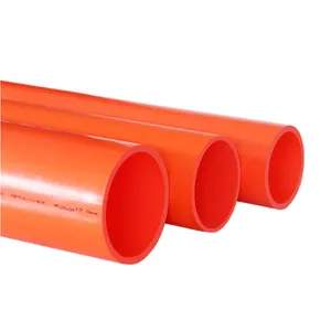 Les fabricants fournissent le tube de protection des câbles MPP Tube de résistance aux chocs supérieur intégré Tuyaux à manchon d'alimentation MPP