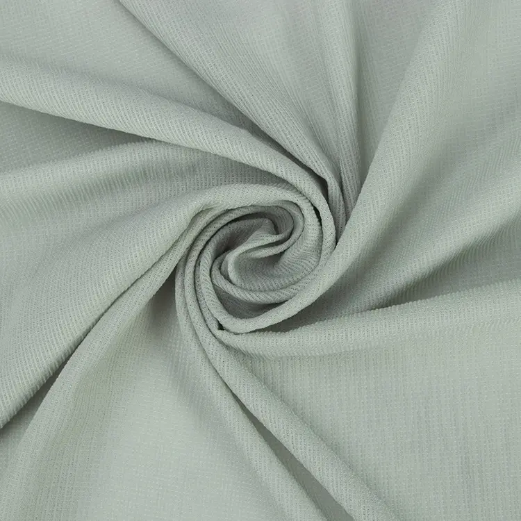 8017 Fabrik preis Stoffe für Kleidung Textil Rohstoff Plissee Chiffon Crêpe Falten Crinkle Stoff für Hochzeits kleid