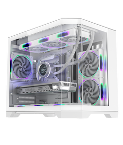 Precio de fábrica, escritorio personalizado, gabinete de vidrio templado de, caja de PC, cajas de computadora para juegos de PC y Torres, carcasa de torre media - Product Image 6