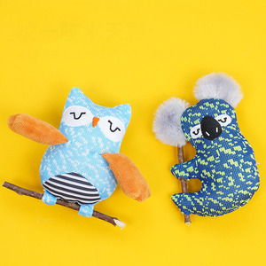 Juguetes duraderos para masticar hierba gatera para aliviar el aburrimiento y dentición juguetes para gatos de peluche con Limpieza de dientes uso interior/exterior - Product Image 2