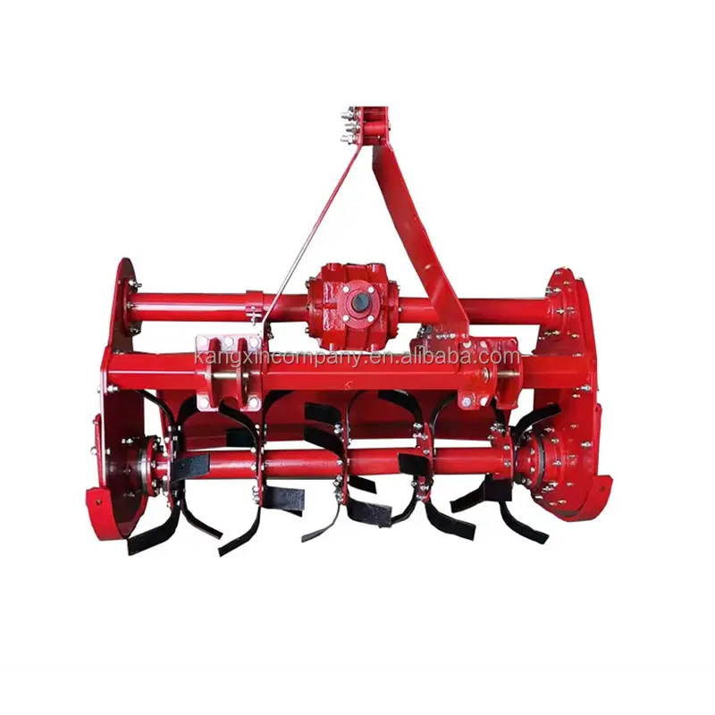 Tracteur agricole à motoculteur rotatif agricole 3 points PTO Driven Cultivators Rotavator