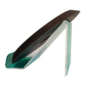 Outils diamantés de fabrication chinoise 1V1 125X20X10X8, meule diamantée à liaison résineuse CBN pour machine de meulage 5 axes - Product Image 3