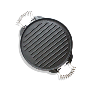 Vòng Tùy Chỉnh Gang Cắm Trại Nướng Pan BBQ Tấm/Nướng Thịt Nướng - Product Image 4