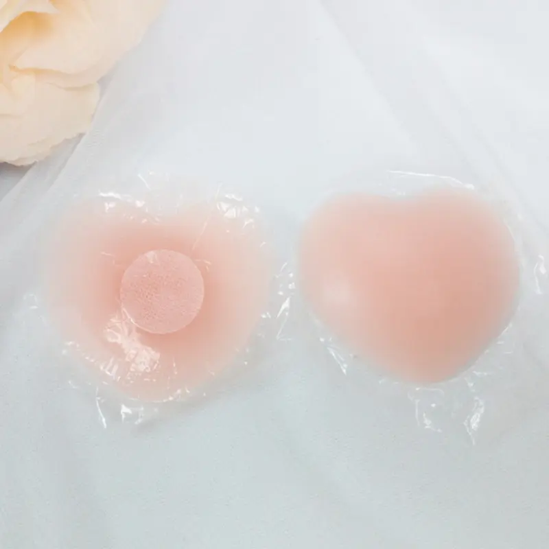 Reusable Invisible Silicone Breasts Stickers Lift Pads Anti Emptied Chest Paste Nipple Cover