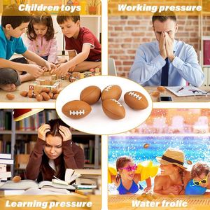 Mini Balón de Fútbol Antiestrés, Juguete de PU para Apretar, Pelota Blanda para Niños de 5 a 7 Años - Product Image 5