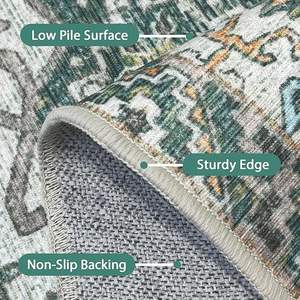 <span class=keywords><strong>Tapis</strong></span> de couloir lavable de cuisine vintage <span class=keywords><strong>Tapis</strong></span> <span class=keywords><strong>d</strong></span>'entrée long pour chambre à coucher et couloir - Product Image 5