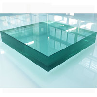 Precio del Piso de Vidrio, Panel Fotovoltaico Transparente, Precio del Piso de Vidrio Laminado de 6.38mm